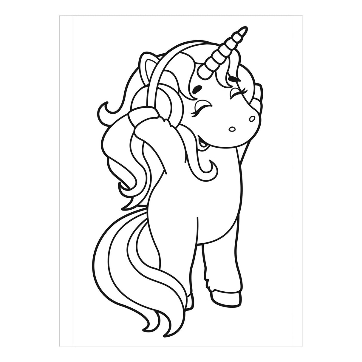 Unicorns Colouring Book