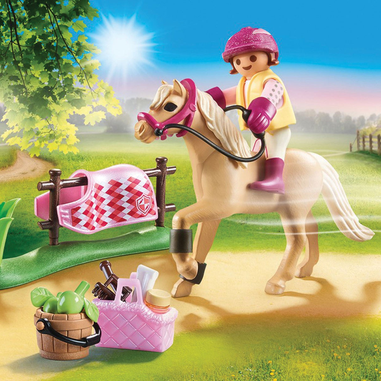 Playmobil Pony Yard II Collectible German Riding Pony