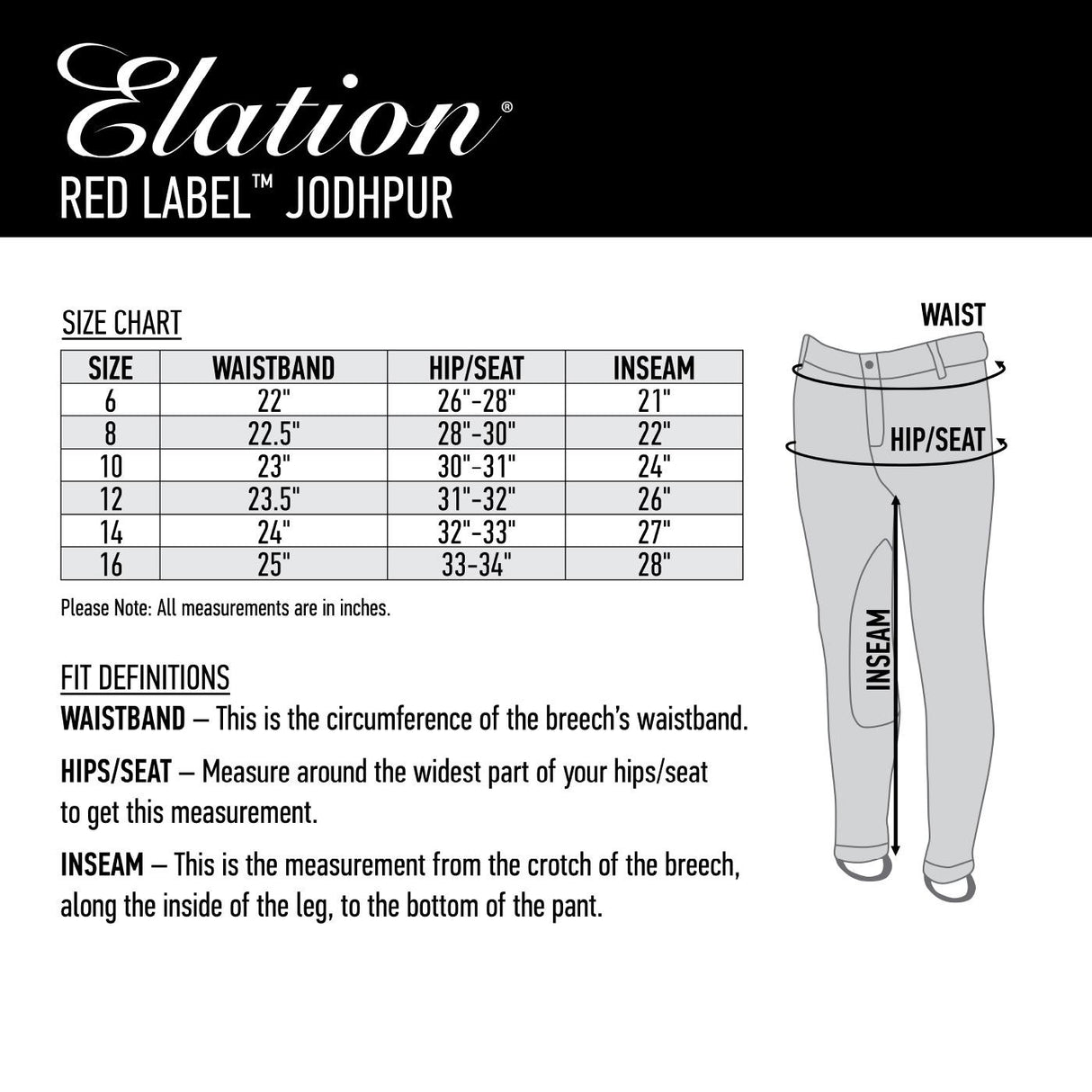 Elation Red Label Jodhpur