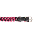 Shedrow K9 Rideau Corde tressée et collier en cuir