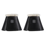 EquiFit Essential Bell Boots W - Dessus roulé en laine de mouton