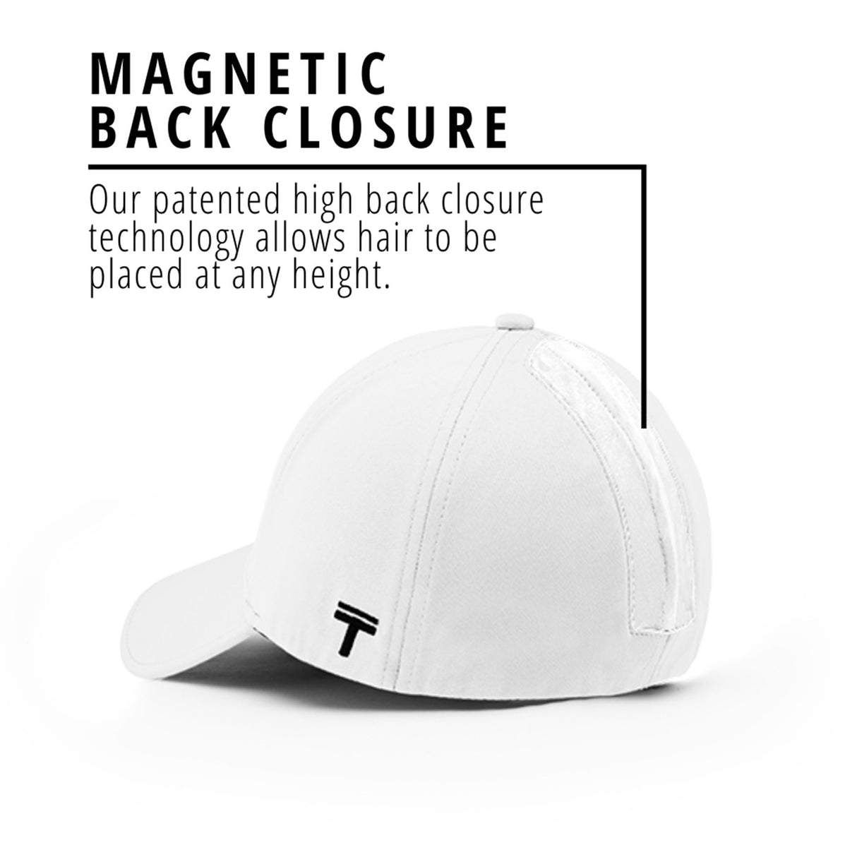 Top Knot Women's High Ponytail Casual Cap