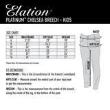 Pantalon d'équitation Elation Platinum Chelsea - Enfants