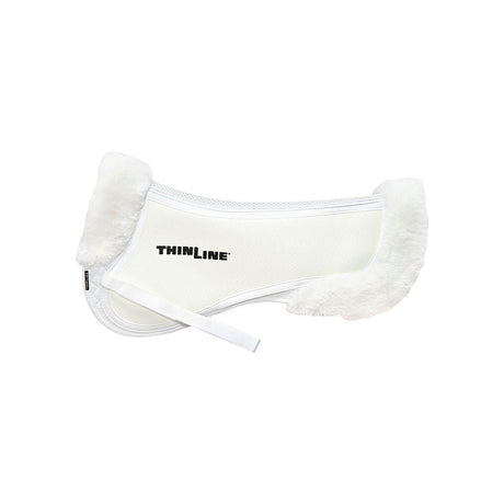 Demi-coussin en coton ThinLine Trifecta avec peau de mouton