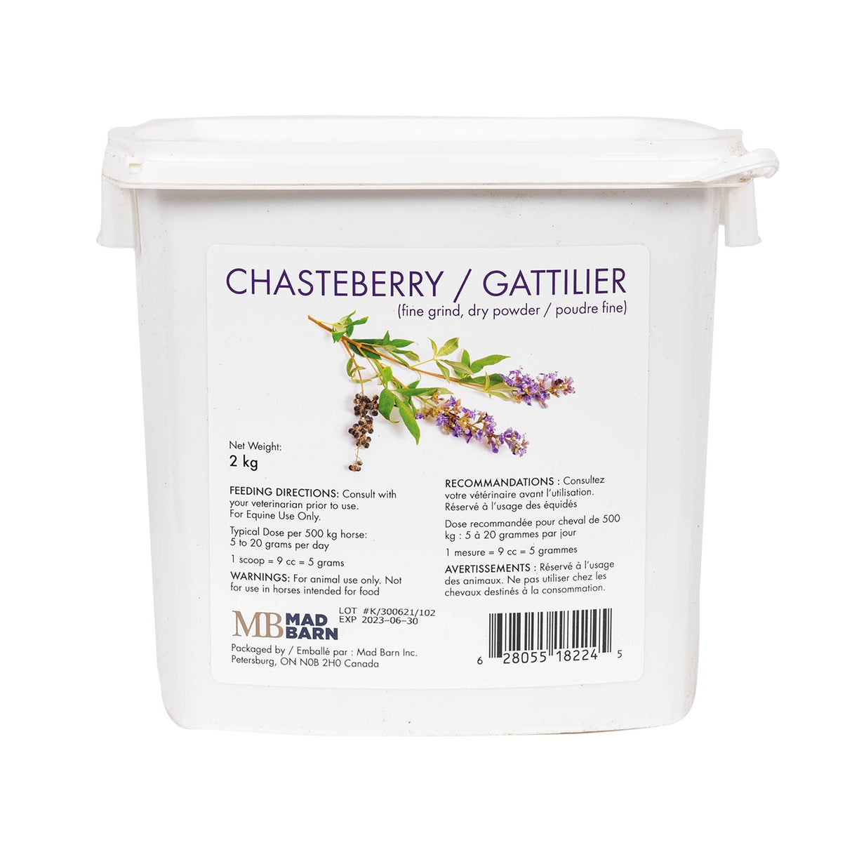 Mad Barn Chasteberry 2 Kg