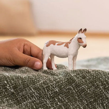 Schleich Farm American Spotted Donkey