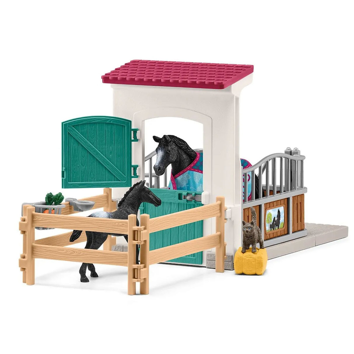 Schleich Horse Club Horse Box W- Mare & Foal