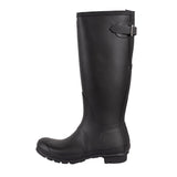 Bottes en caoutchouc ajustables à dos haut mat Hunter Original