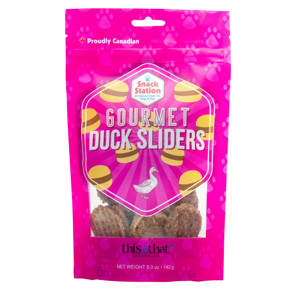 This & That Gourmet Duck Sliders Dog Treat 142 g