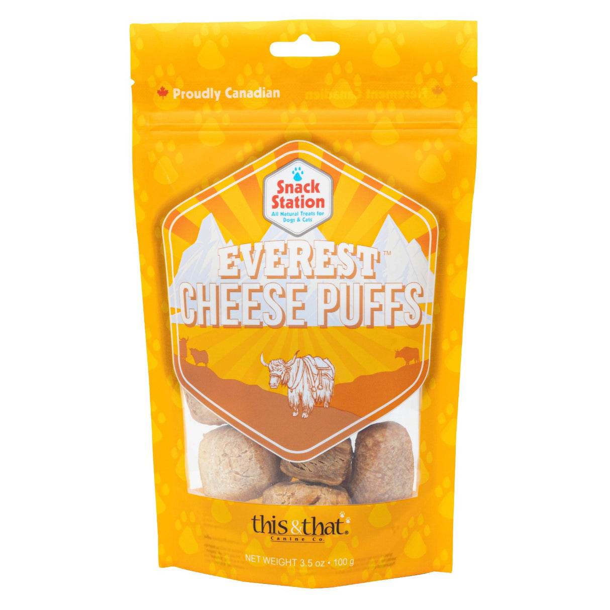 This & That Everest Cheese Puffs Dog Treat 100 g