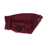 Shedrow K9 Brentwood Cable Knit Dog Sweater