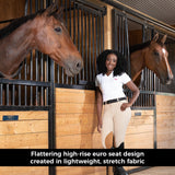 Pantalon d'équitation taille haute Elation Platinum Chelsea