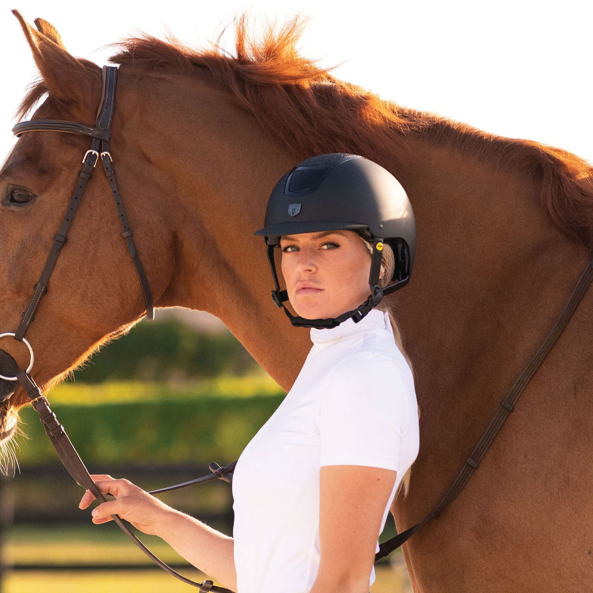 Tipperary Devon Traditional Brim MIPS Helmet - Sparkle Black