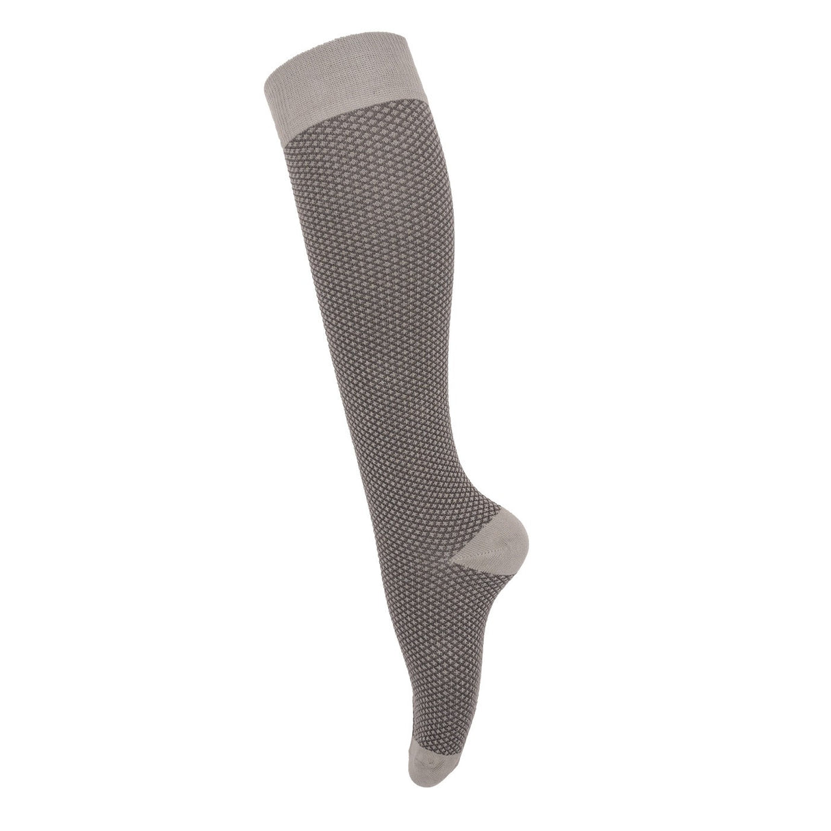 Quatre chaussettes blanches Chaussettes hautes pied-de-poule