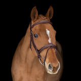 Mondega Doppio Comfort Poll Fancy Stitched Bridle