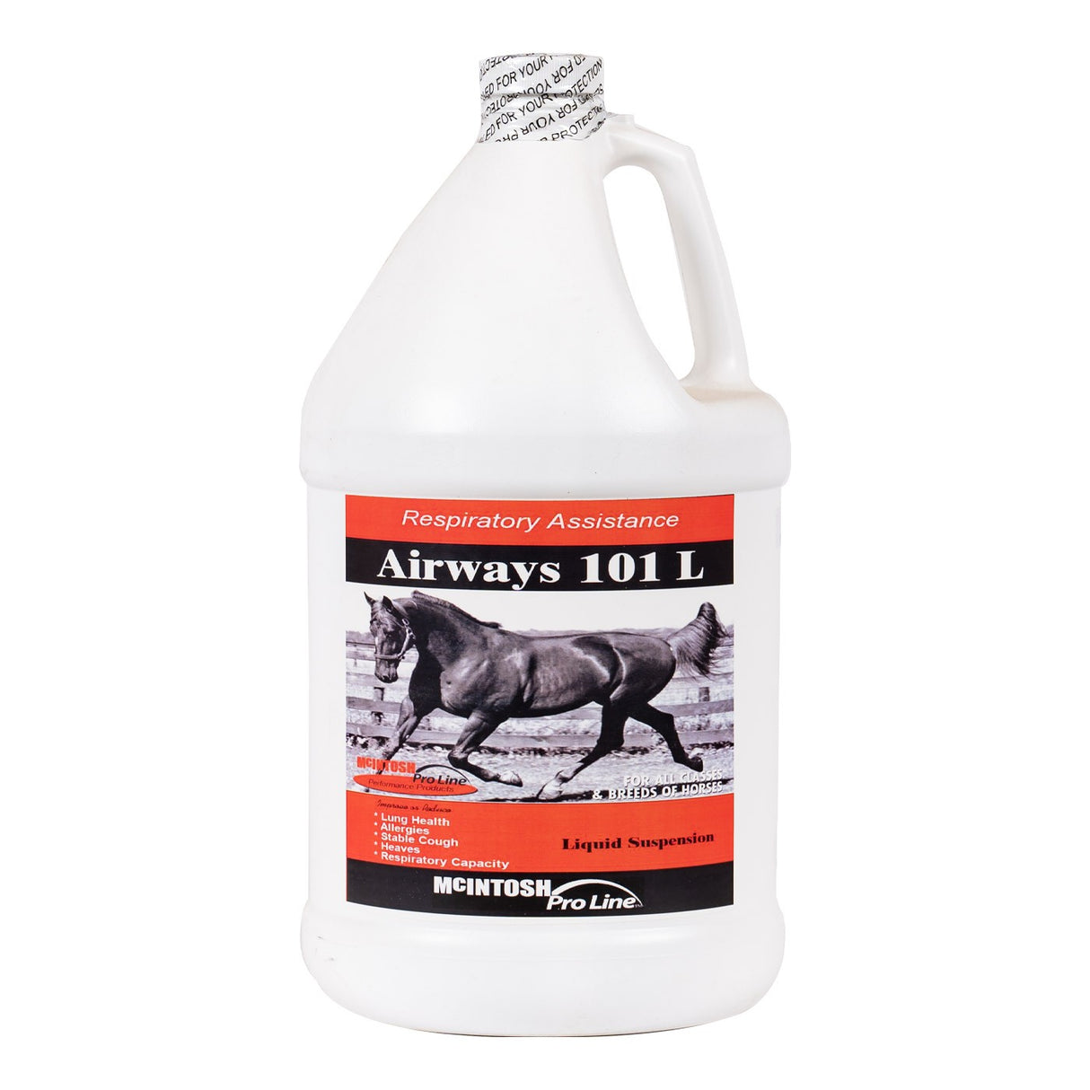 McIntosh Pro Line Airways 101 Horse Supplement 3.78 L