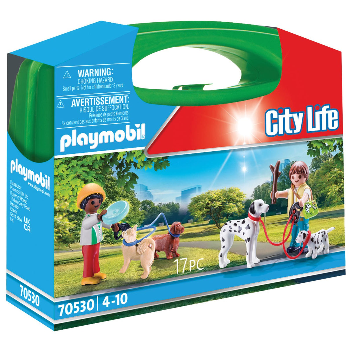 Playmobil Puppy Playtime Mallette de transport