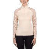Kastel Denmark Long Sleeve Lace Trim Shirt