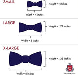 Lulubelles by Huxley & Kent Buffalo Check & Snow Bow Tie
