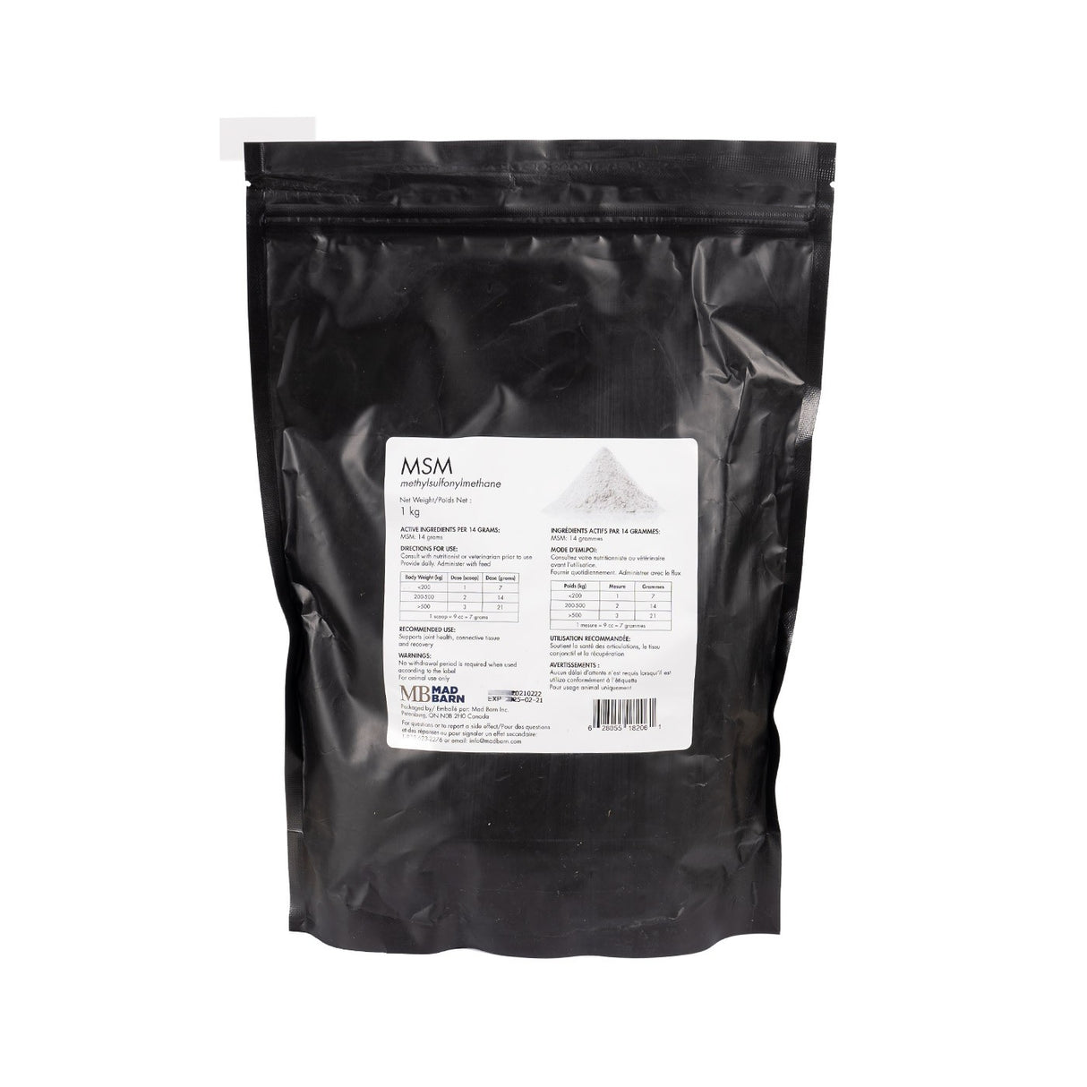 Mad Barn MSM 1 Kg