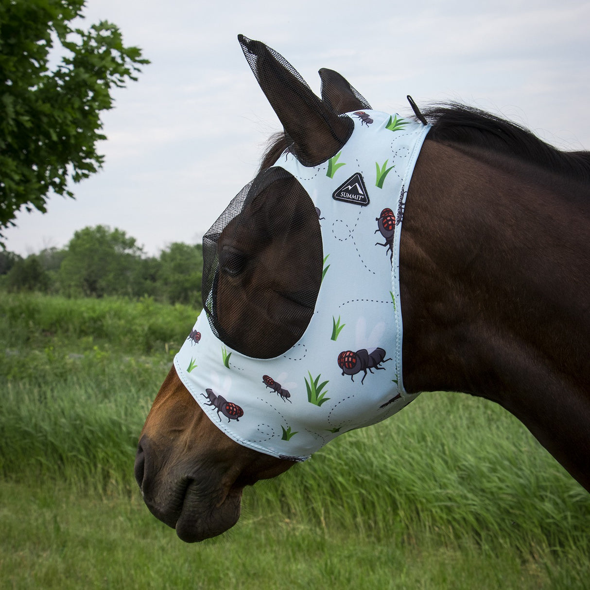 Summit Fly Mask W/ Forelock Hole