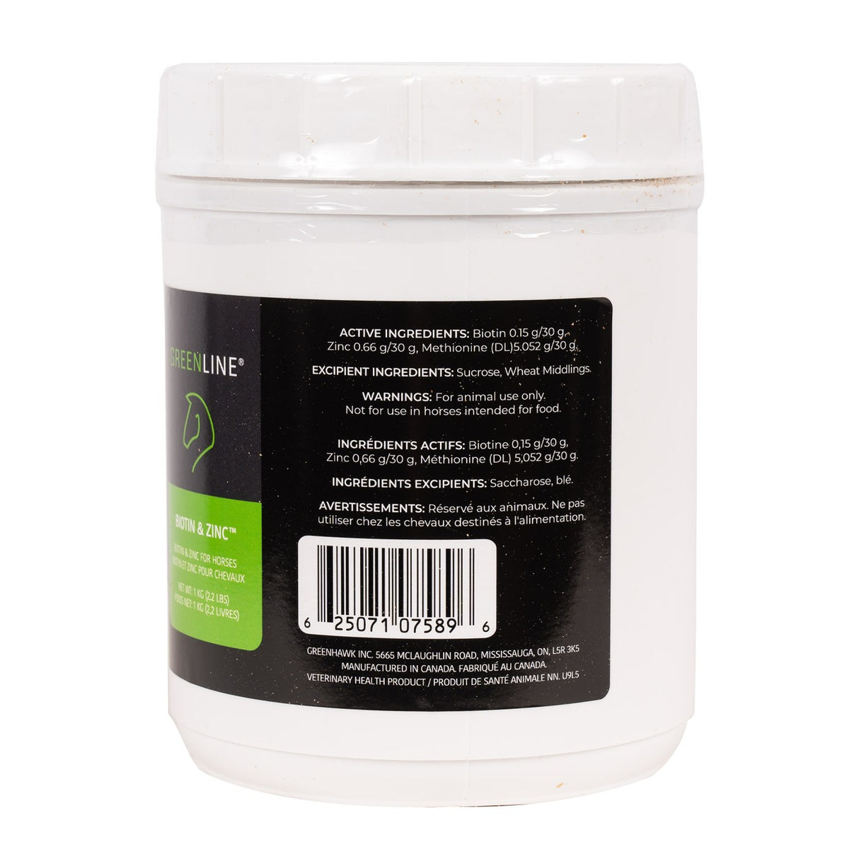 Greenline Biotine &amp; Zinc 1 Kg