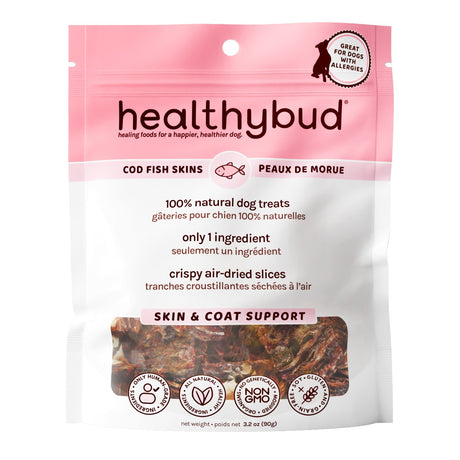 Healthybud Cod Fish Dog Treat 3.2 Oz