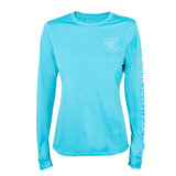 T-shirt durable à manches longues avec logo Asmar Equestrian