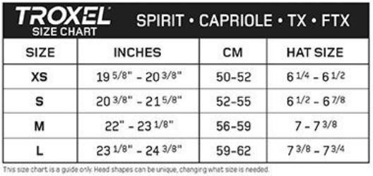 Troxel Spirit Low Profile Helmet