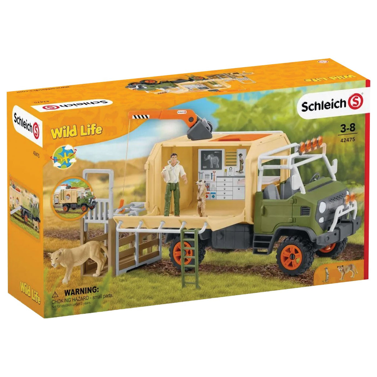 Schleich Wild Life Big Truck Animal Rescue