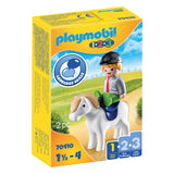 Playmobil 1.2.3 Boy W- Pony