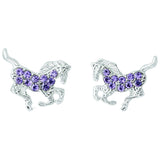 Kelley & Co Kid's Galloping Horse Earrings