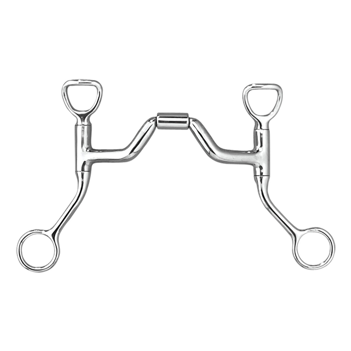 Myler HBT Shank Bit W- Sweet Iron Ported Barrel - Level 3