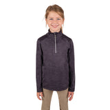 TemTeq Elisa Quarter Zip Performance Shirt - Enfants