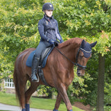 Coussin carré de dressage en daim LeMieux