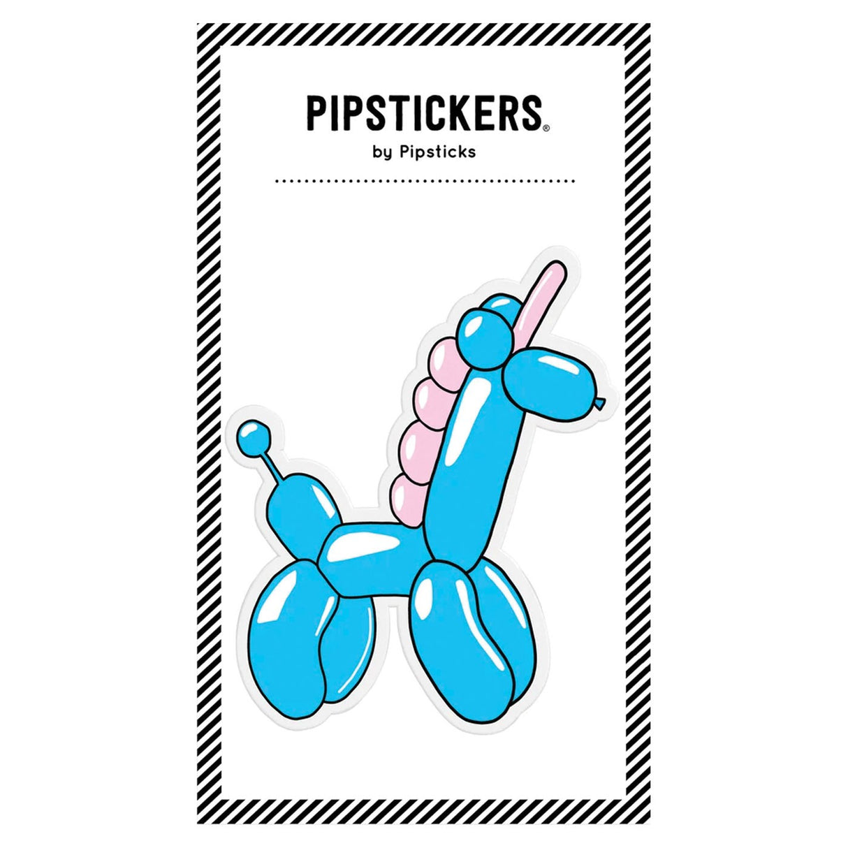 Autocollant animal ballon gonflé Pipsticks