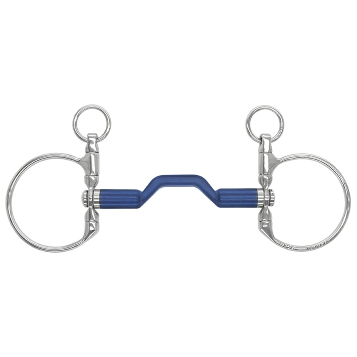 Bombers DC Dressage Bomber Blue Swivel Bit