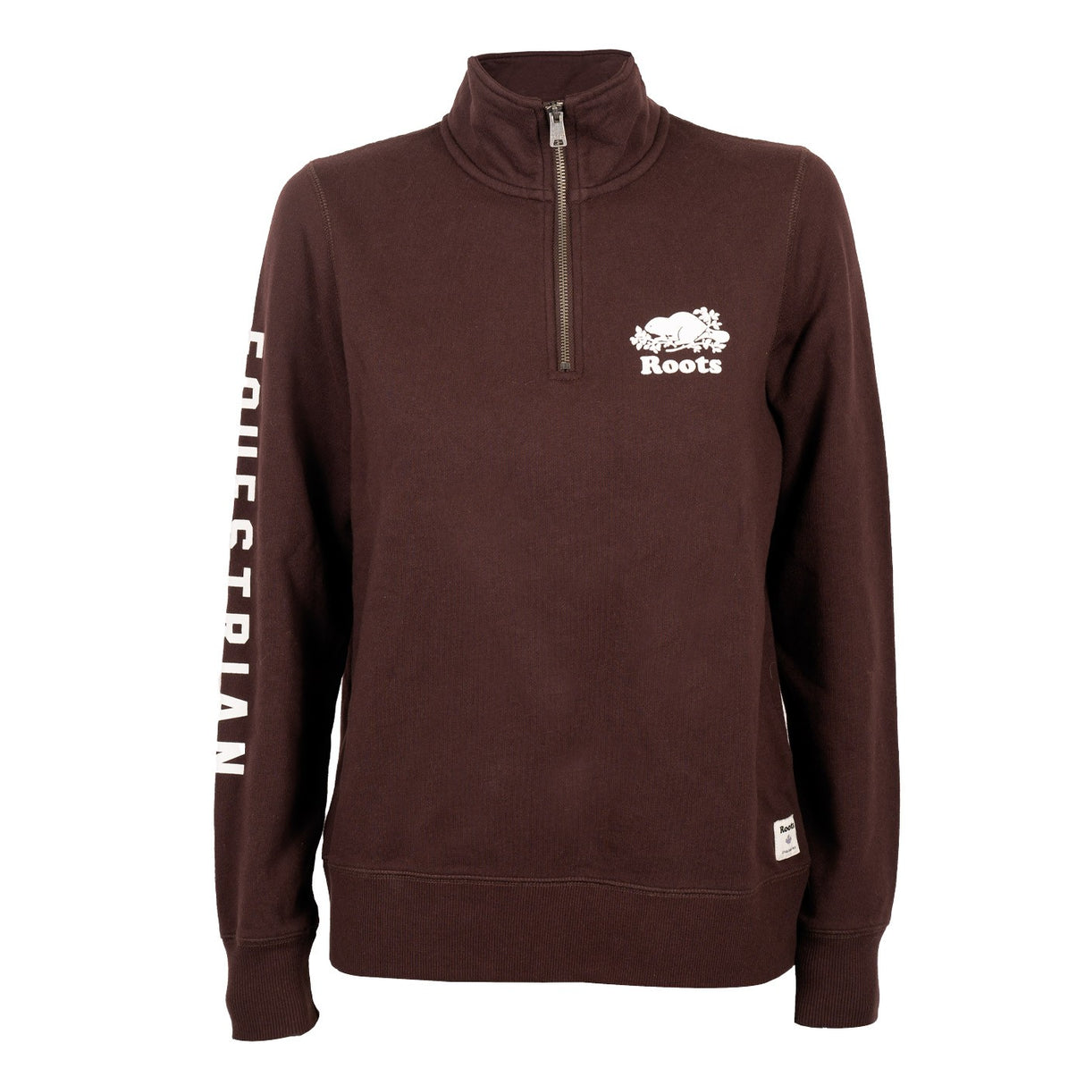 Sweat-shirt zippé Roots Equestrian Original Stein