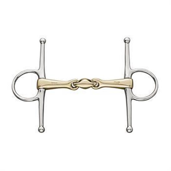 Sprenger KK Ultra Full Cheek Double Jointed Snaffle Bit - 18 mm