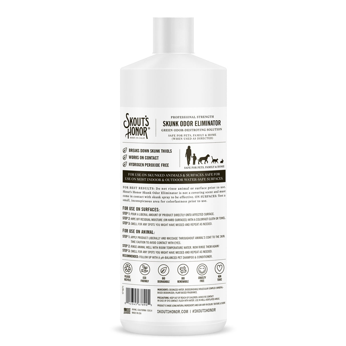 Skout's Honor Skunk Odour Eliminator 946mL