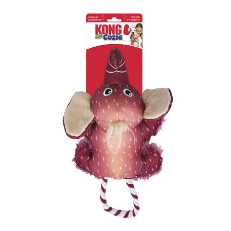 Kong Cozie Tuggz Elephant Dog Toy