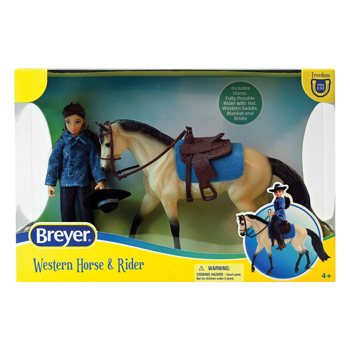 Breyer Freedom Western Cheval et cavalier