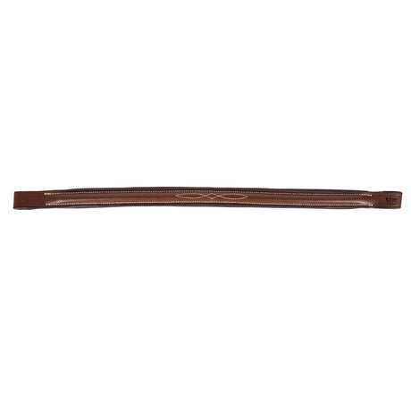 Val du Bois Padded Fancy Stitched Browband