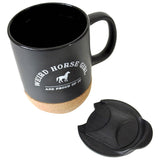 Tasse de fille de cheval bizarre équestre épicée