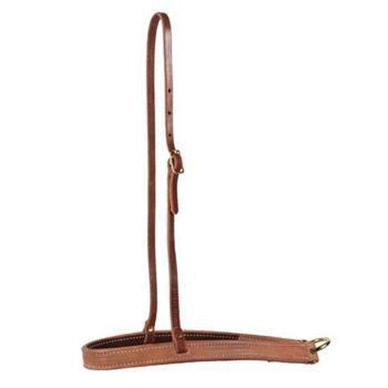 Copper Canyon Harness Leather Noseband W- Latigo Lining