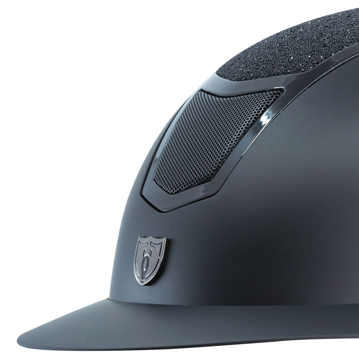 Tipperary Devon Wide Brim MIPS Helmet - Sparkle Black