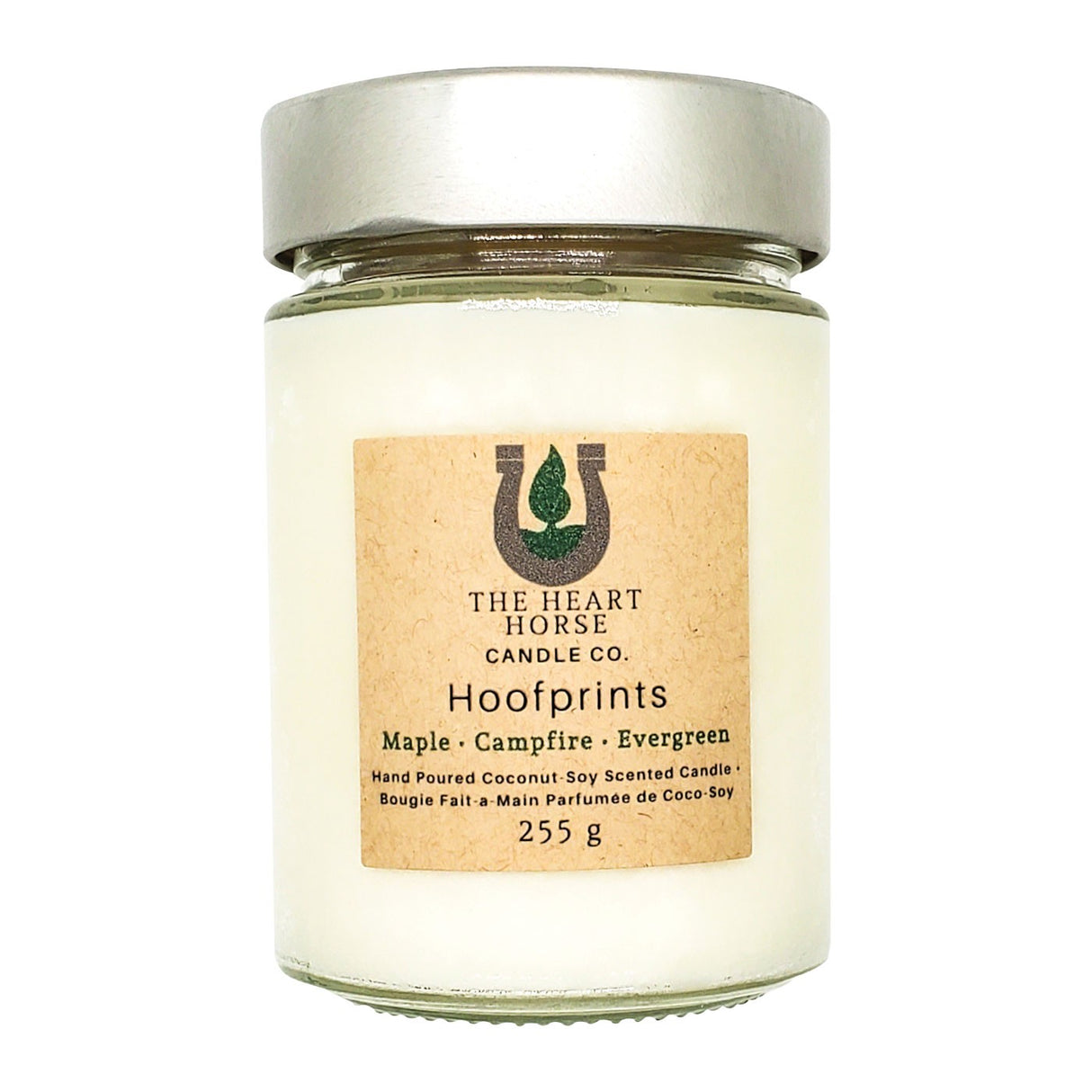 The Heart Horse Candle Co. Hoofprints Candle