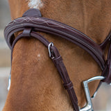 Mondega Doppio Comfort Poll Fancy Stitched Bridle