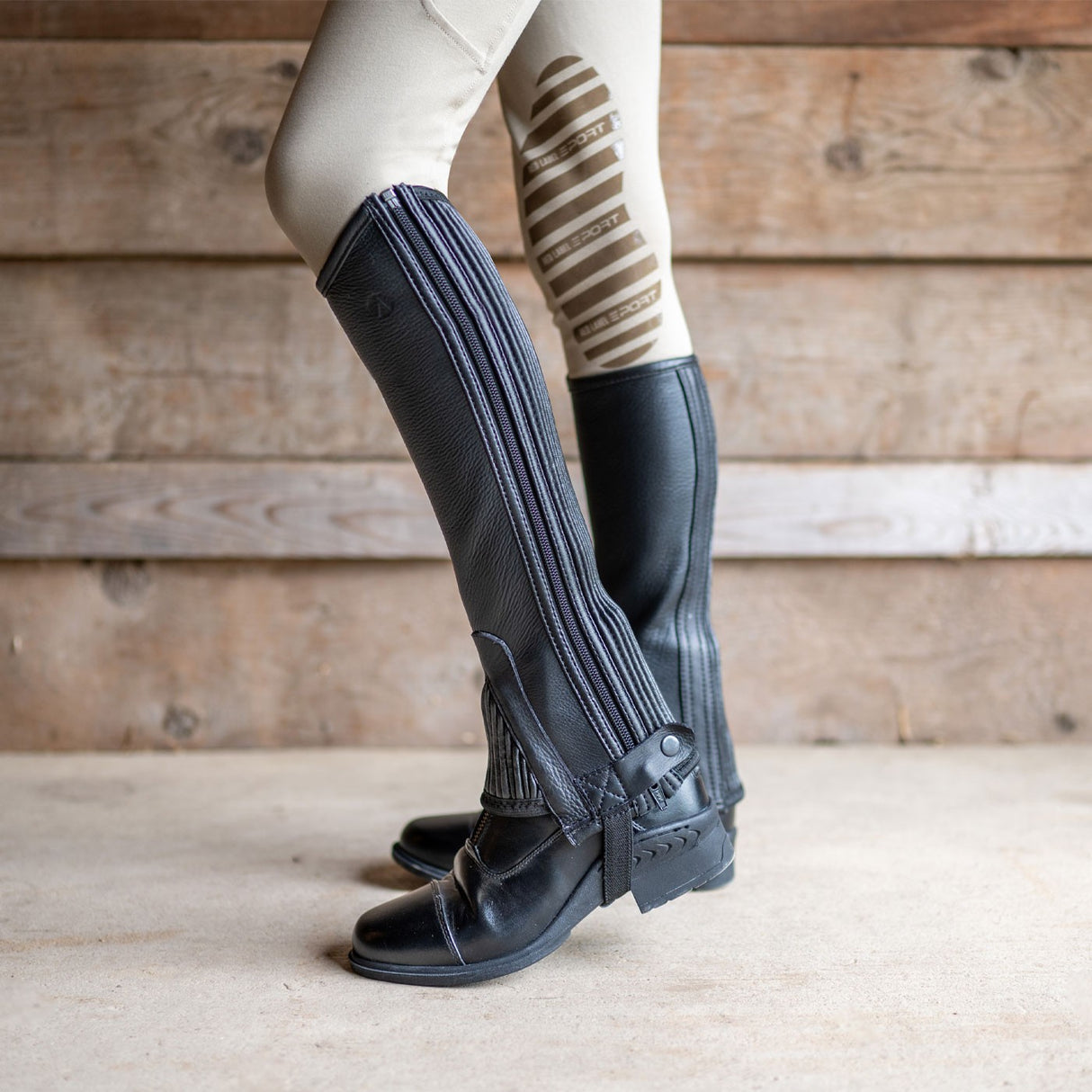 Mini-chaps en cuir FitMe Aspire de Auken - Enfants