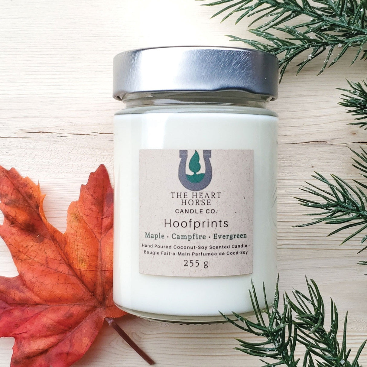 The Heart Horse Candle Co. Hoofprints Candle